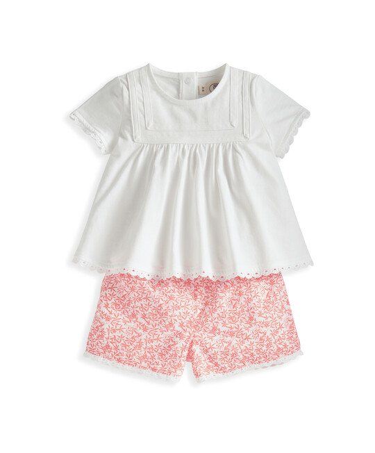 Tee and Short Set - 2 Piece Set - Laura Ashley image number 2