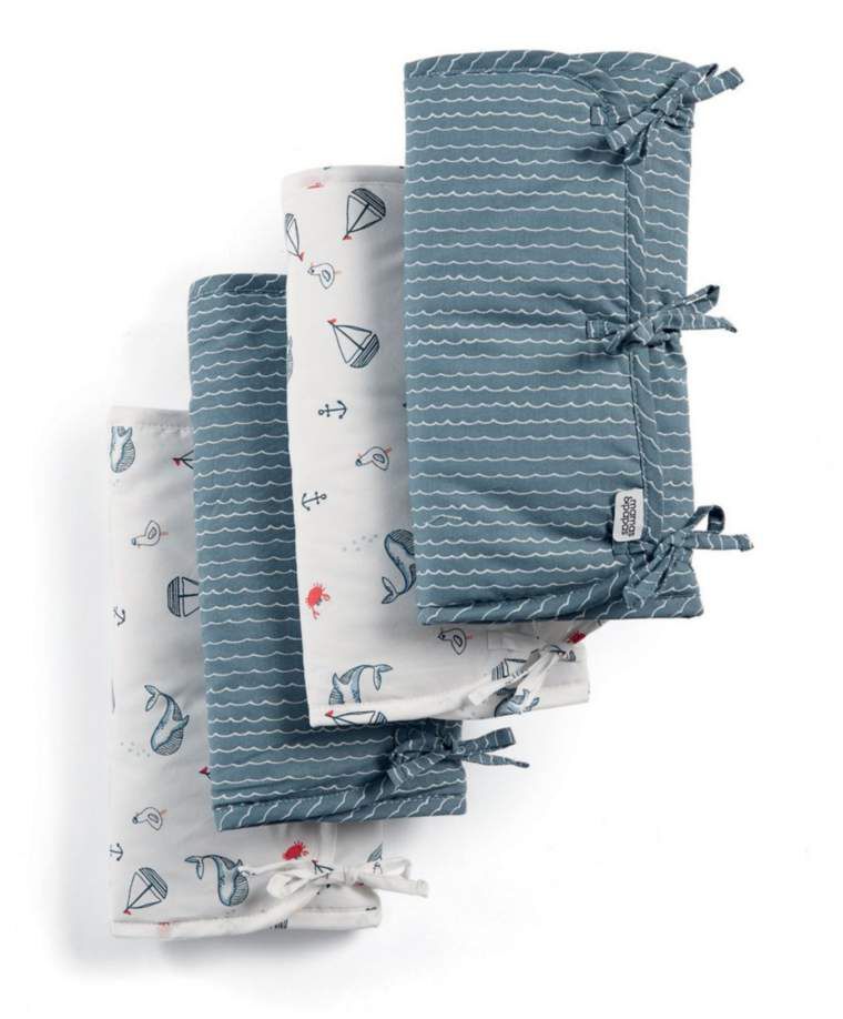 Sail Away With Me Cot Bar Bumper Ties image number 1