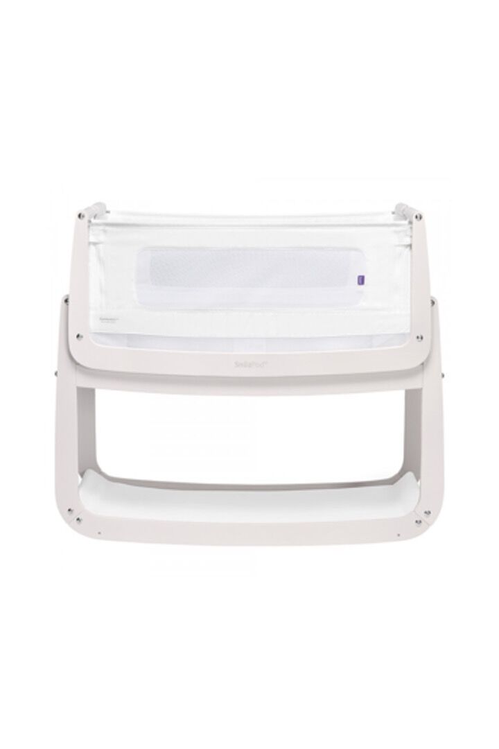 SnuzPod4 Bedside Crib - Rose White / Blush image number 1