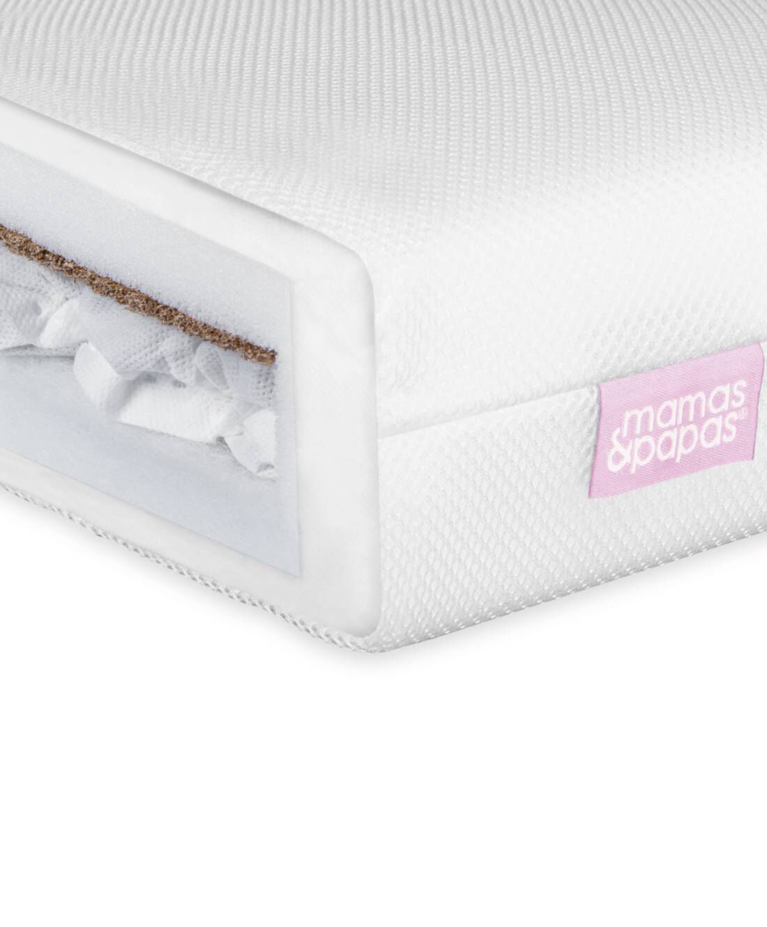 Mamas & papas premium dual core cotbed mattress discount
