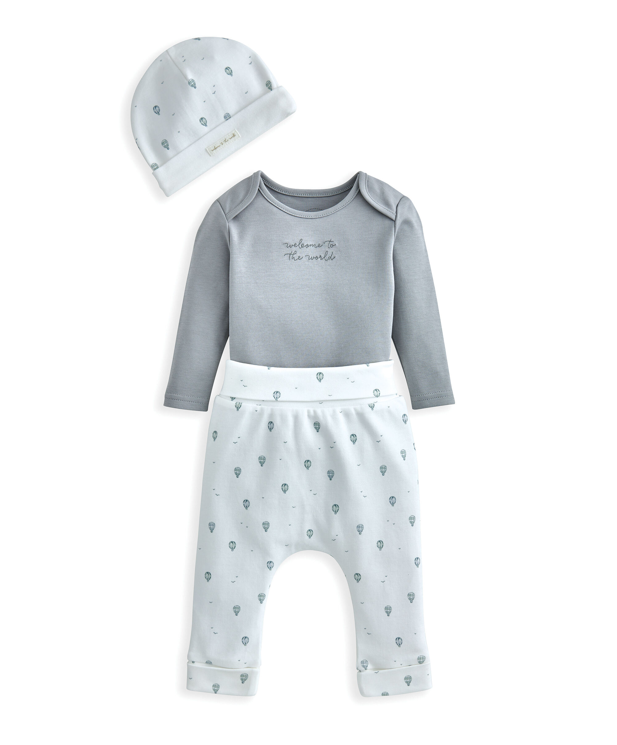 3 Piece Balloon My First Outfit Set image number 2