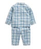 Blue Gingham Woven Pyjamas image number 2