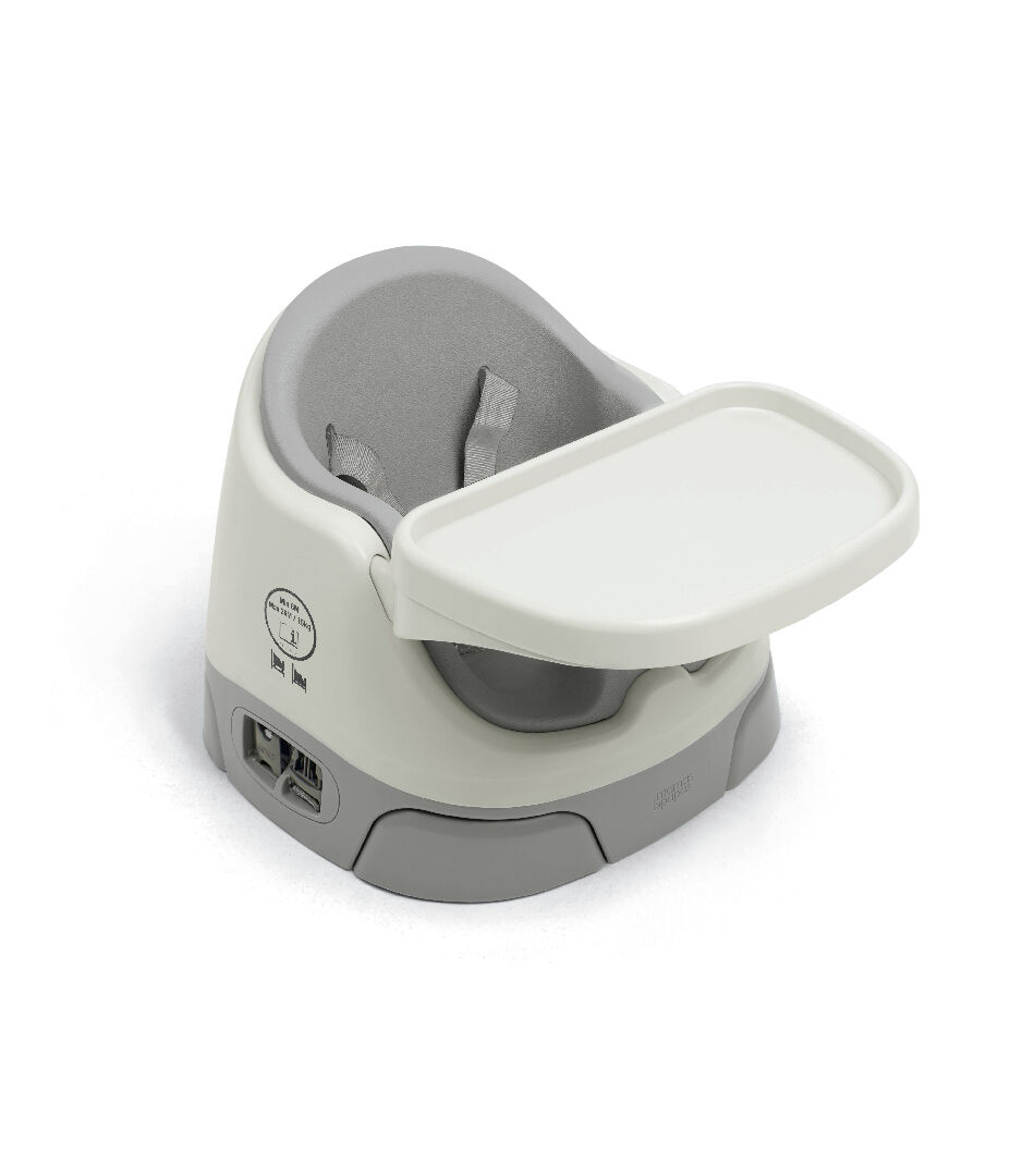 Bug 3-in-1 Floor & Booster Seat with Activity Tray - Pebble image number 10