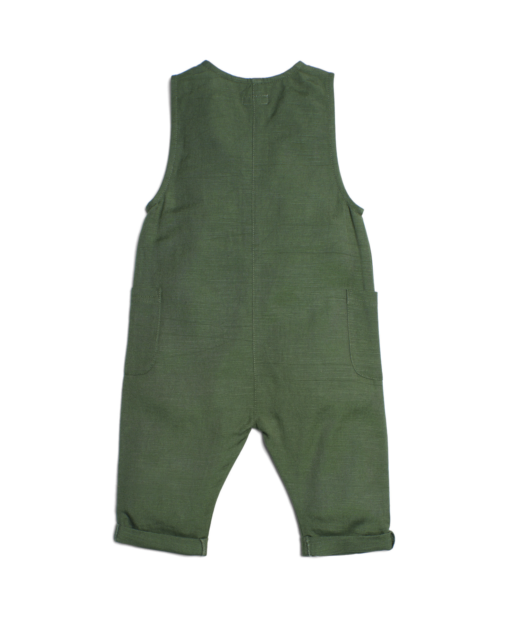 Woven Linen Romper image number 2