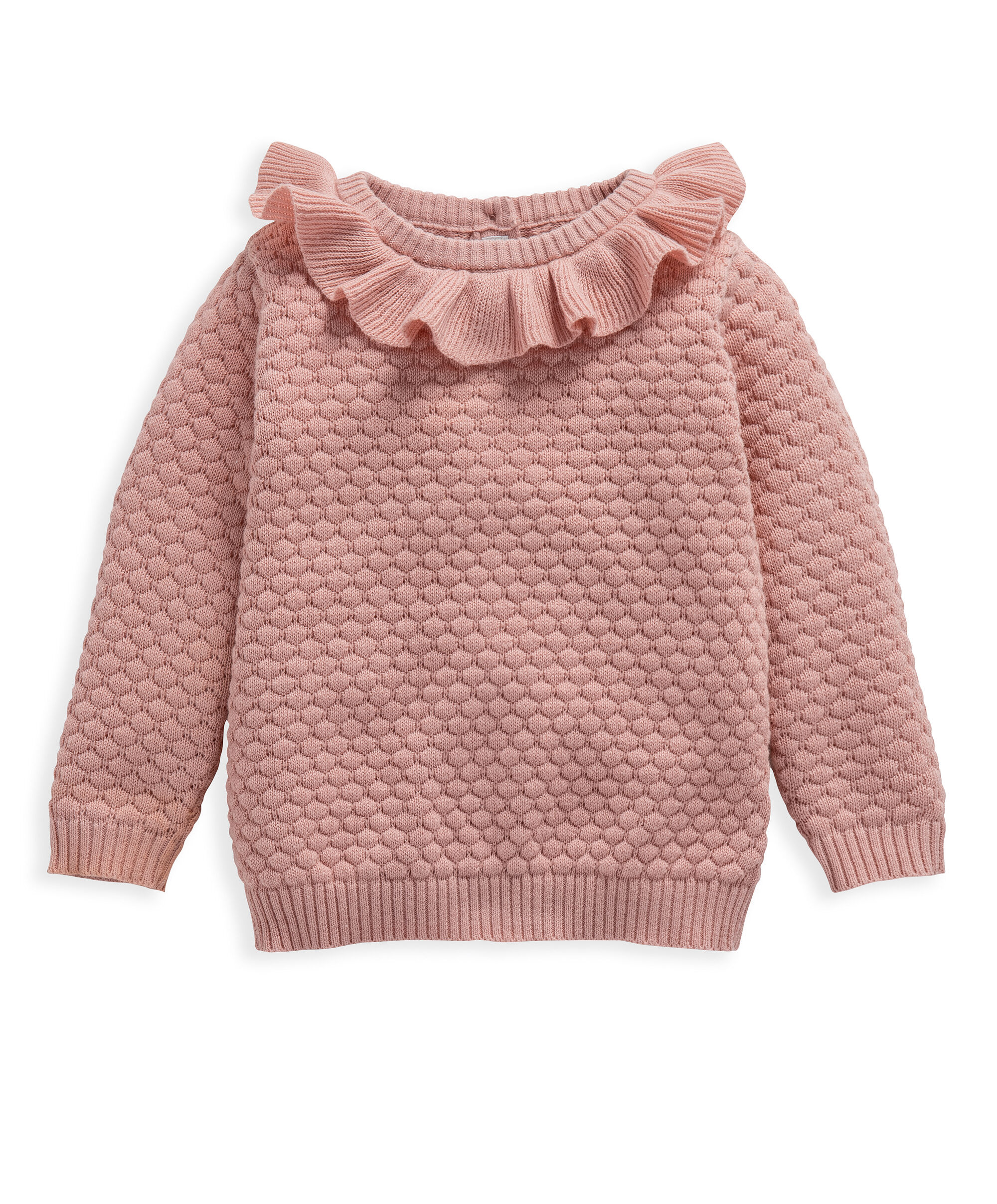 Pink Knitted 2 Piece Set image number 7