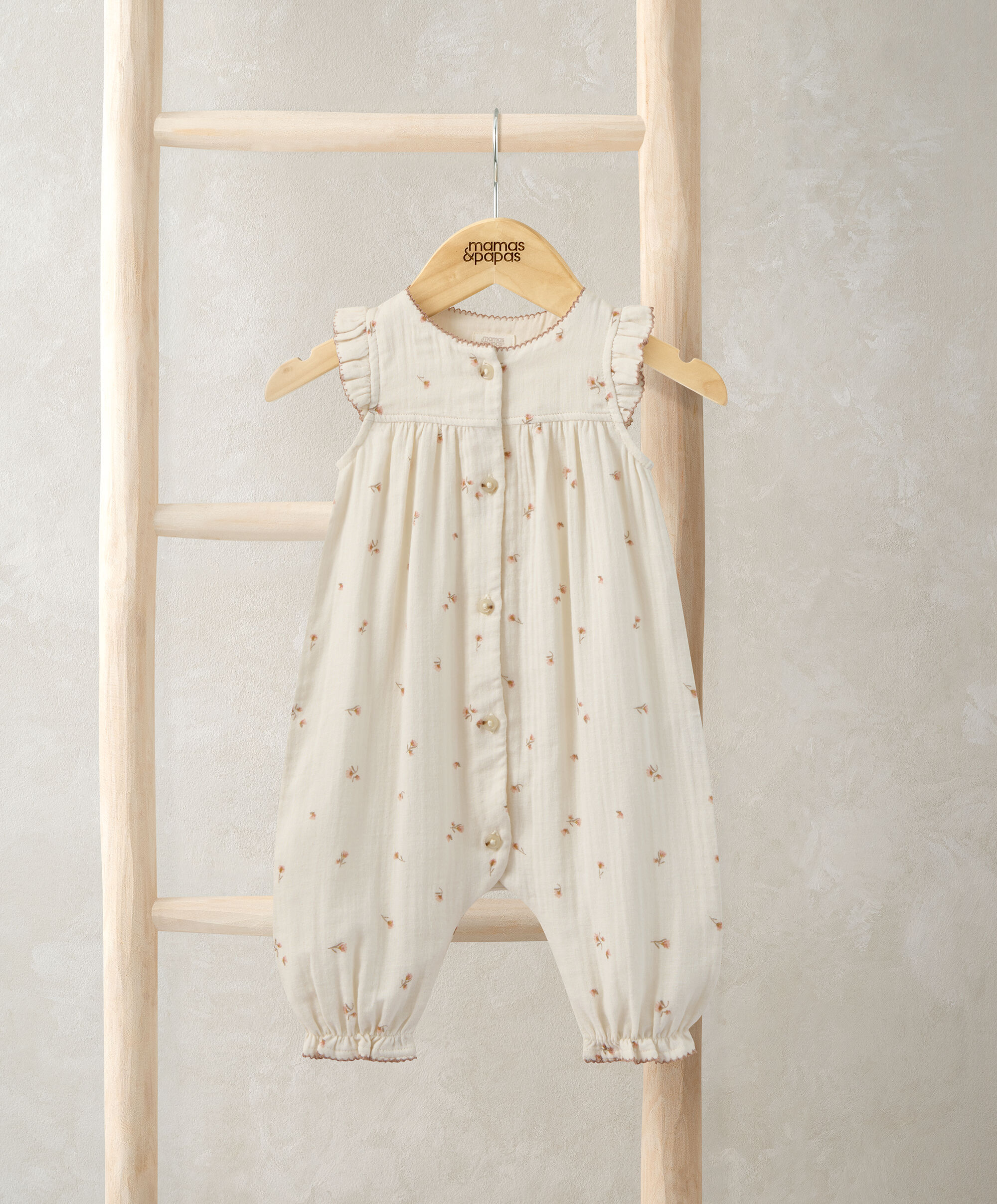 Frill Shoulder Romper