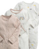 Clouds Sleepsuits 3 Pack image number 3
