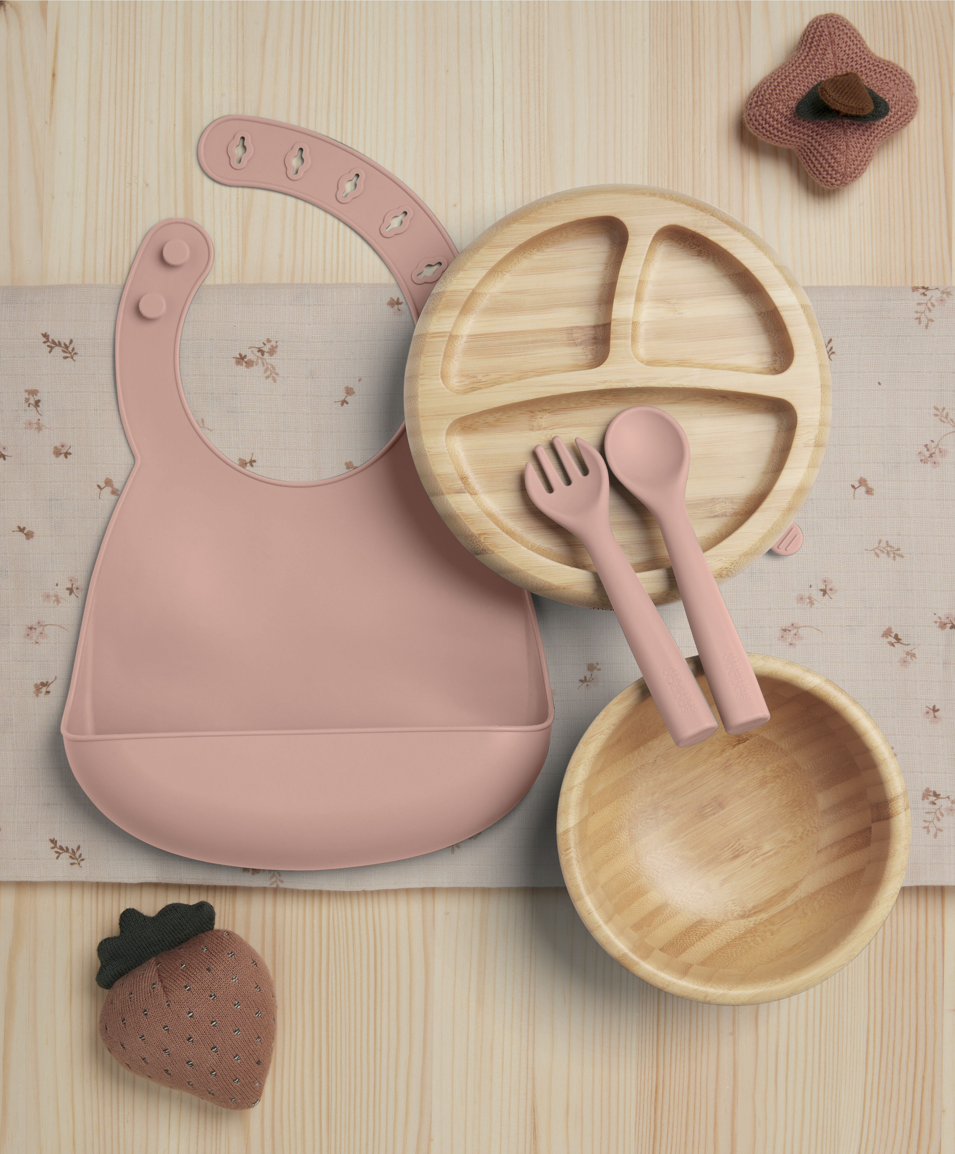 First Mealtime Bamboo Set - Melba