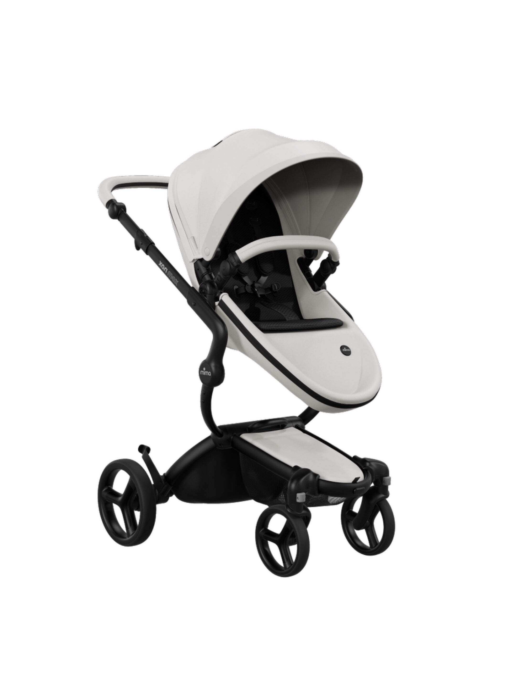 Xari Max Black Frame + Snow White Seat Box + Black Starter Pack image number 1