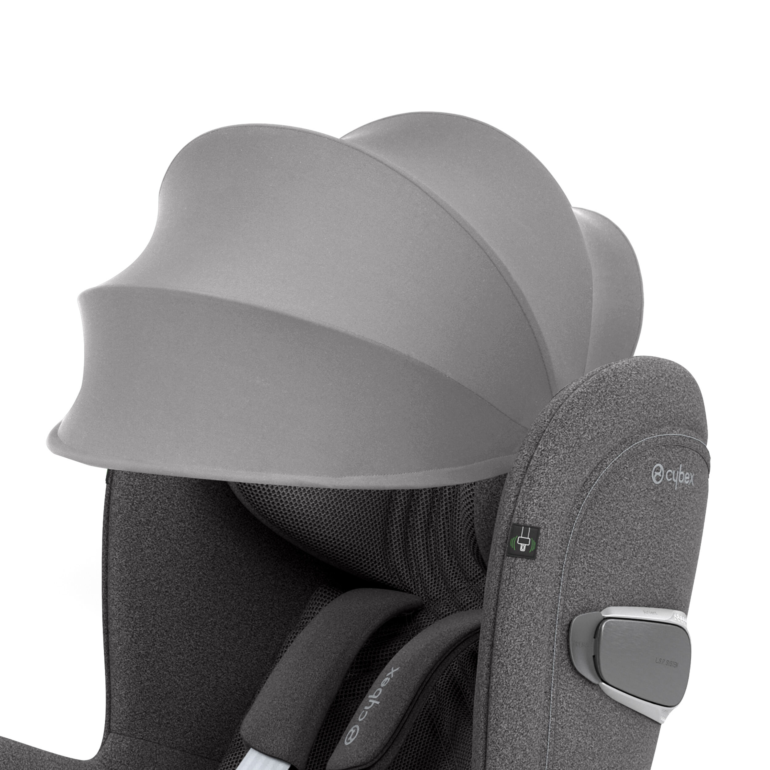 Cybex Sirona T I-Size Plus Car Seat with Sun Canopy - Mirage Grey image number 4