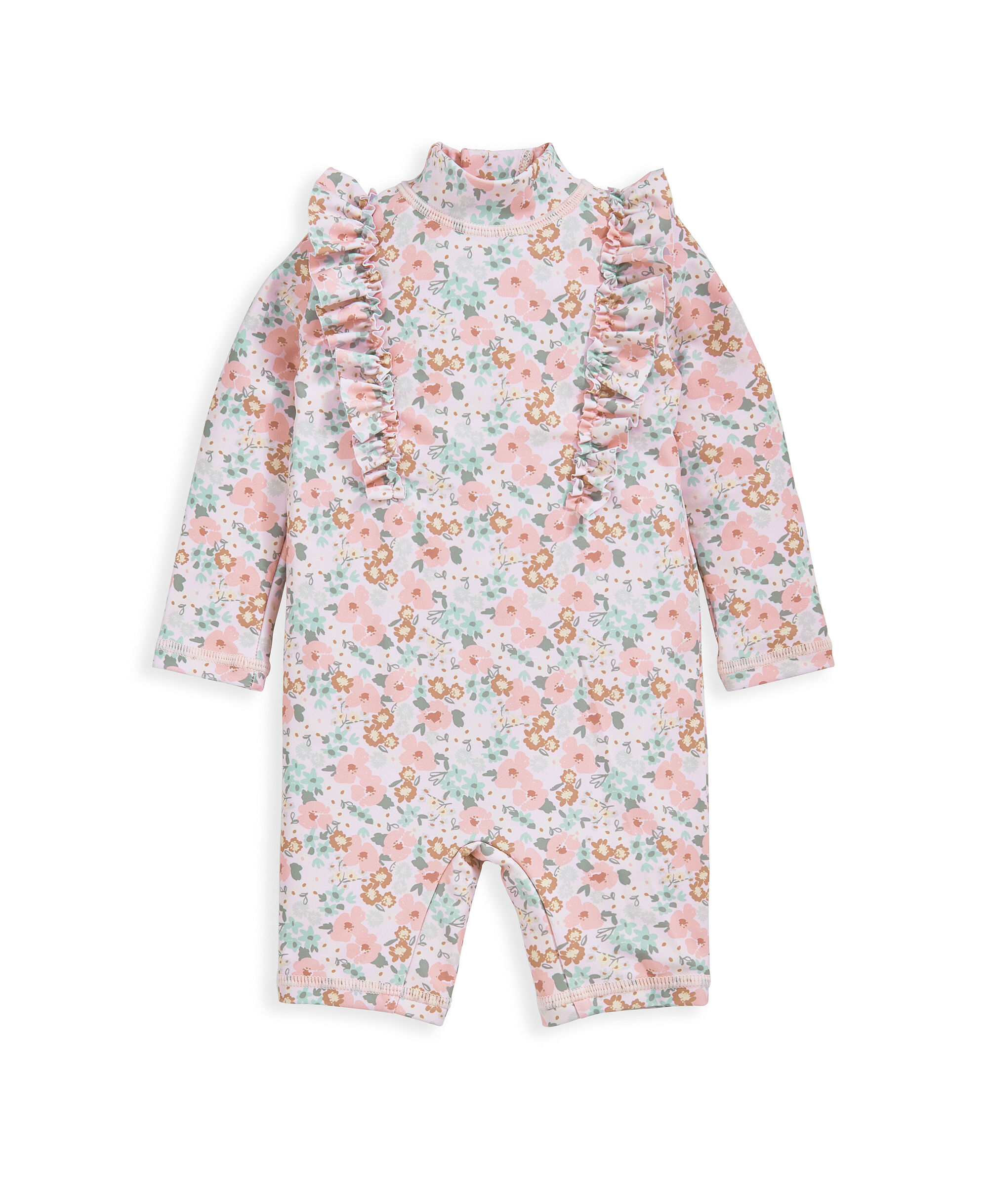 Short Sleeve Floral Rash Suit image number 2