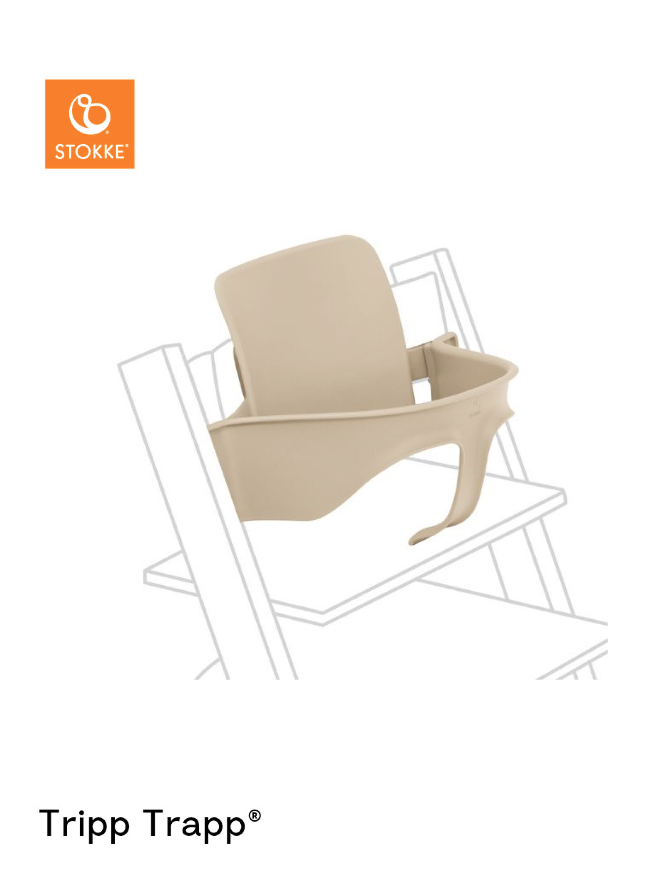 Stokke Tripp Trapp Baby Set V2 - Natural image number 1