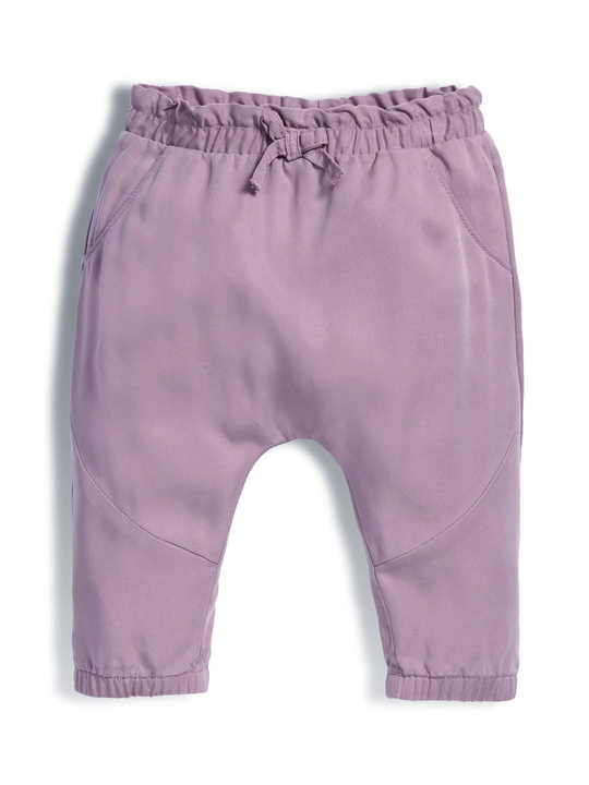 Soft Hareem Trousers Pink- 0-3 image number 4