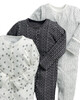 Monochrome Sleepsuits 3 Pack image number 3