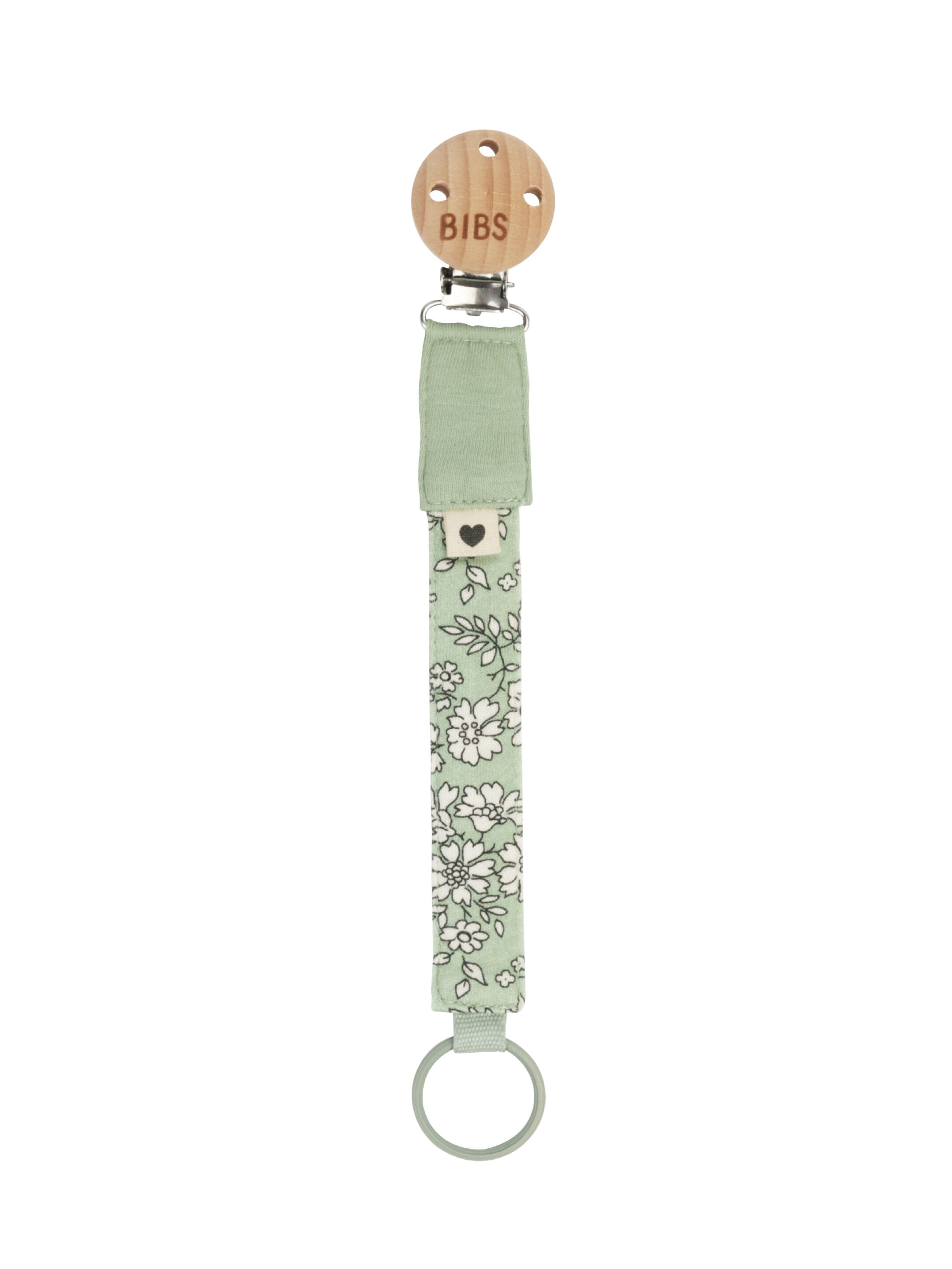 BIBS x Liberty Pacifier Clip Capel Sage