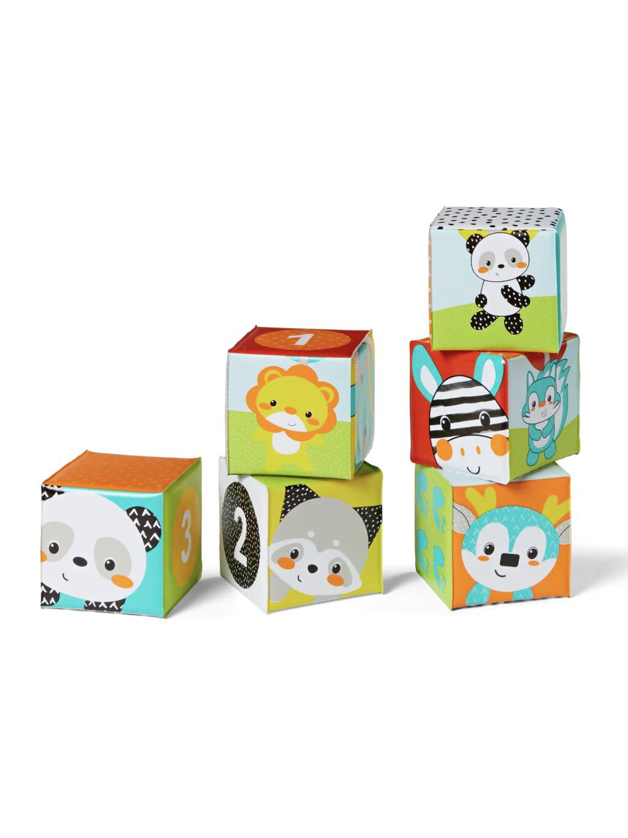 Infantino Colors & Numbers Bath Blocks - 3 Piece image number 1