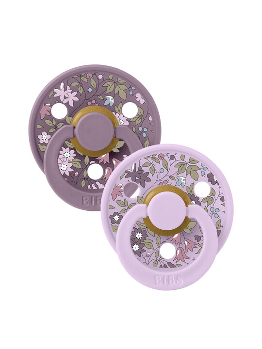 Bibs x Liberty Pacifier Camomile Lawn Collection - Violet Sky Mix (6+ months) image number 1