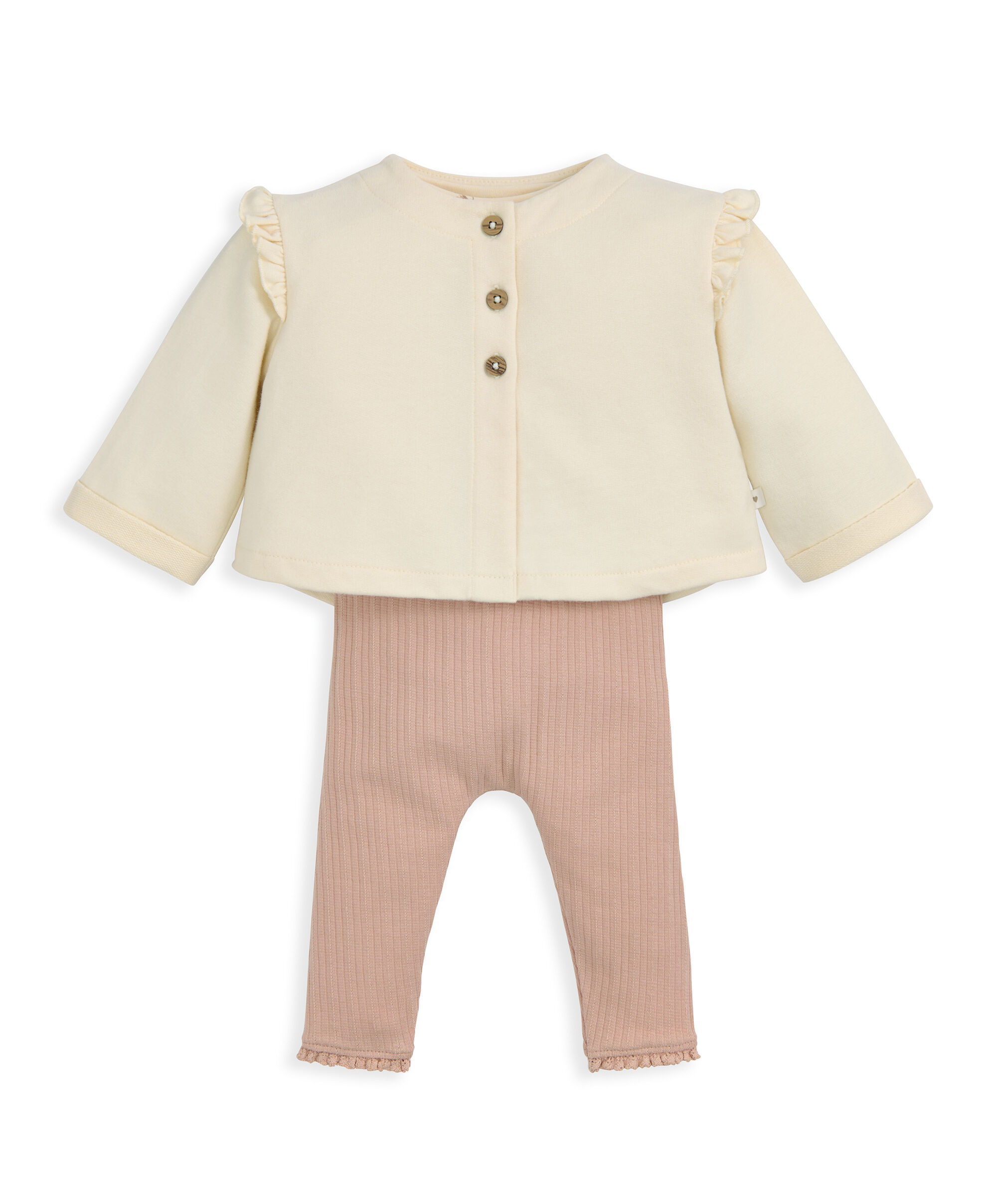 Jersey Jacket, Leggings & Daisy Bodysuit image number 3
