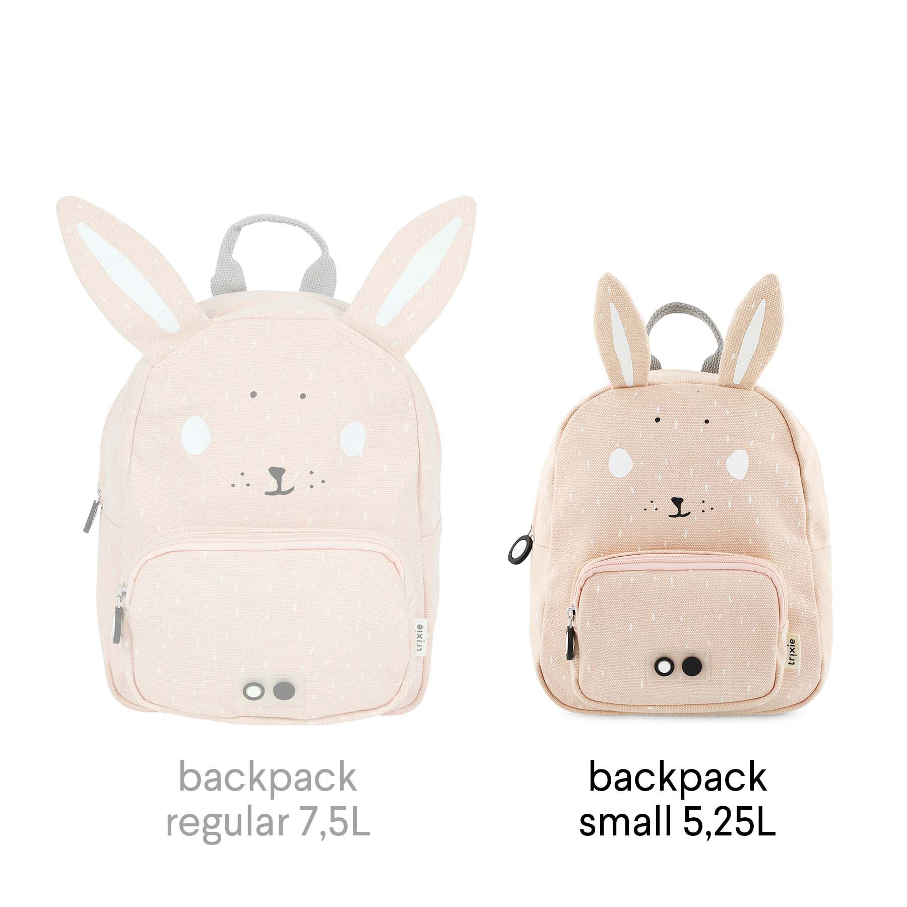 Trixie Backpack Small Mrs. Rabbit - Pink image number 5