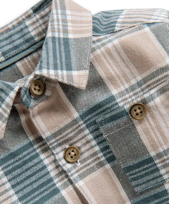 Woven Check Shirt image number 3