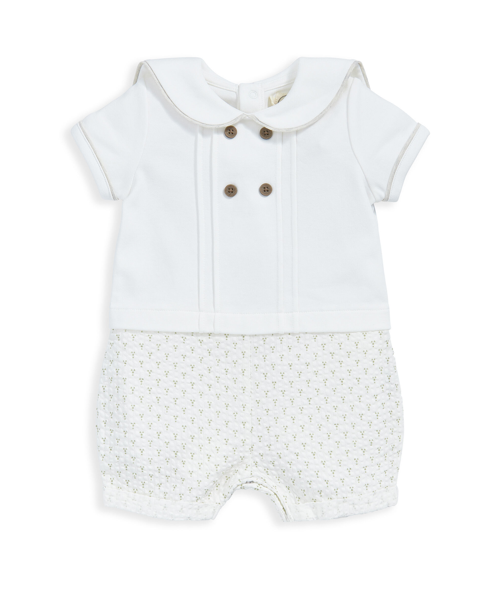 Mock Shortie Romper image number 2