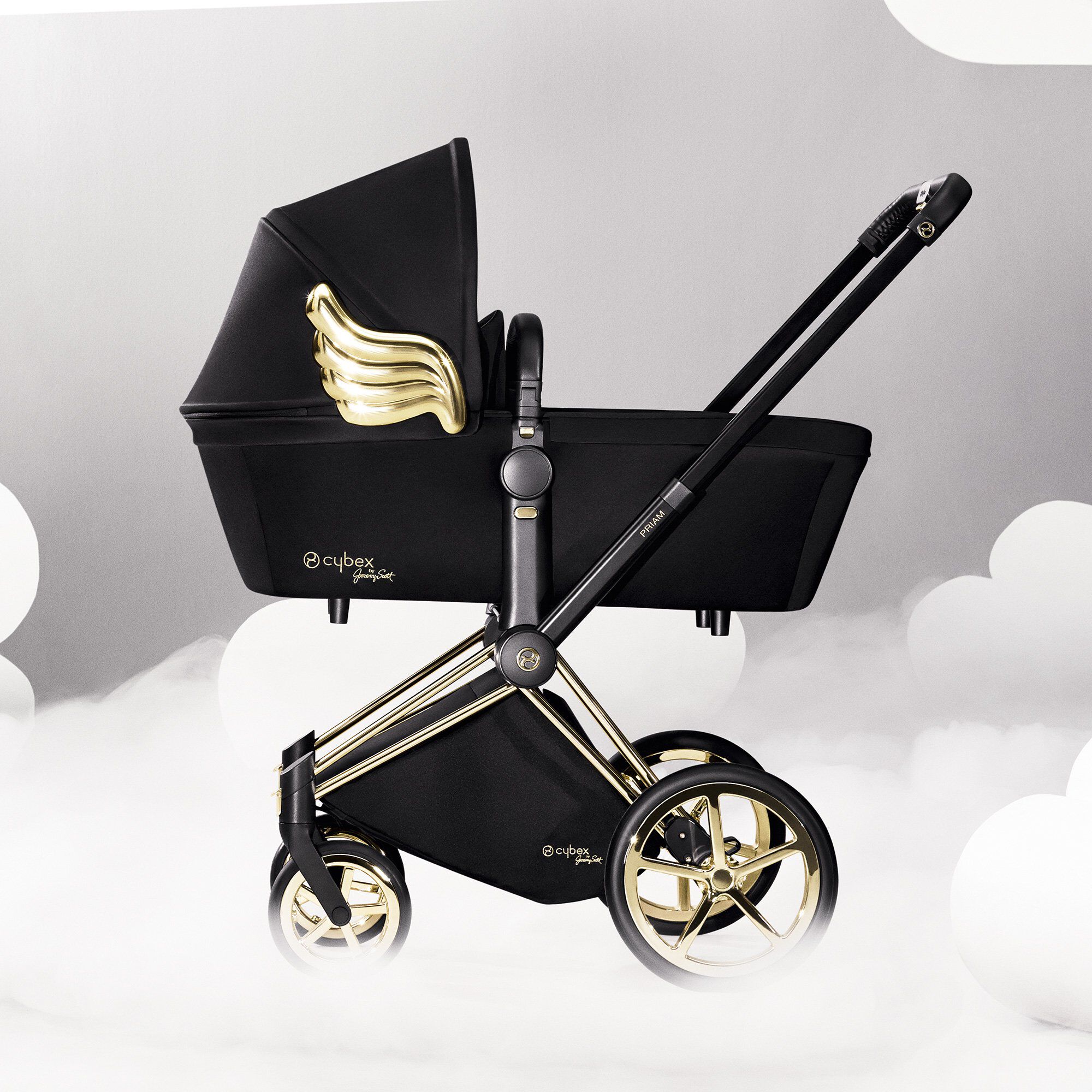Cybex Priam Carry Cot &ndash; Jeremy Scott Wings image number 4