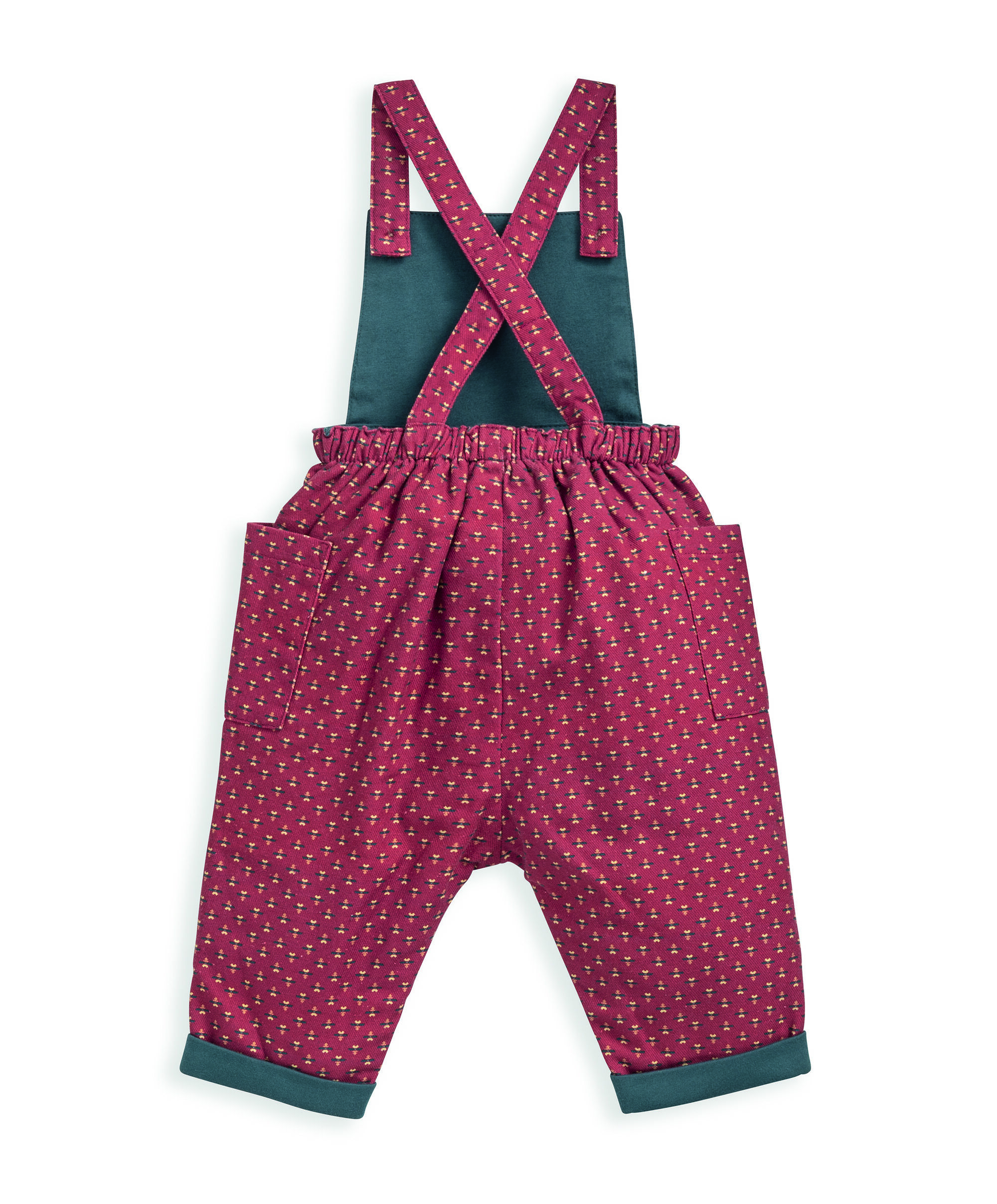 Geo Print Dungarees image number 3