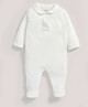 Bunny Applique All-In-One with collar Sand- 3-6 months image number 1