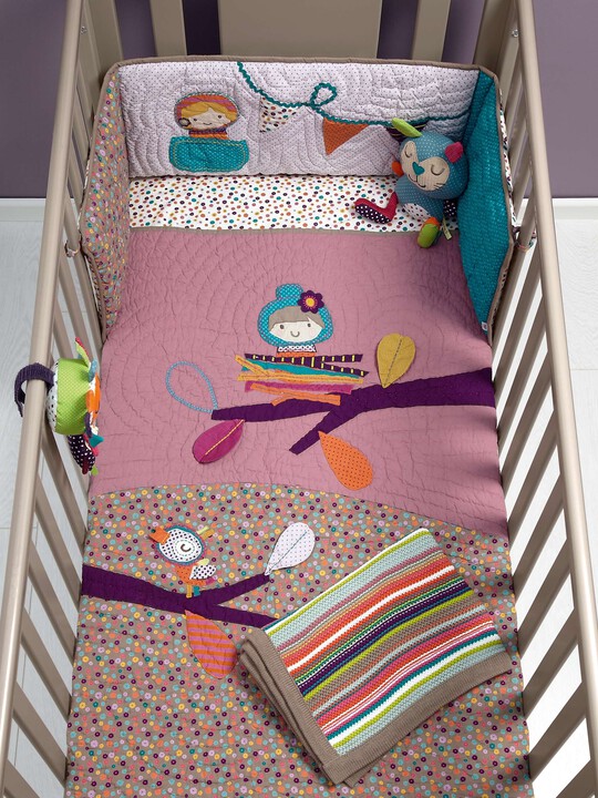 Timbuktales - Girls Cotbed Coverlet image number 4