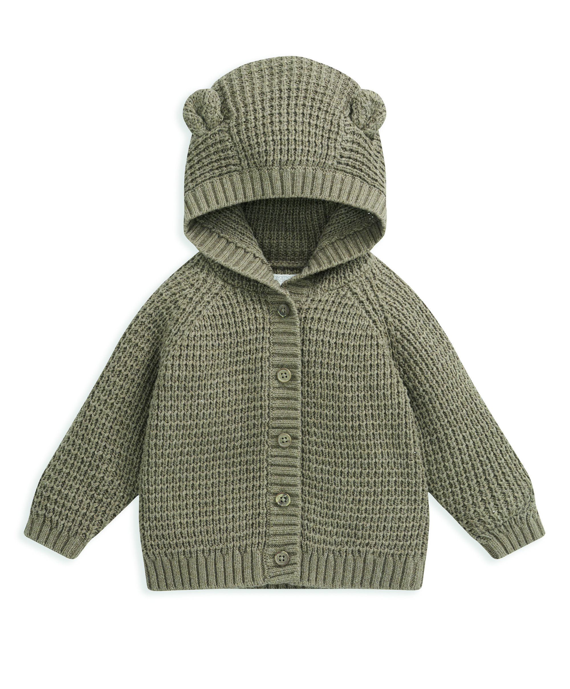 Chocolate Hooded Cardigan image number 2