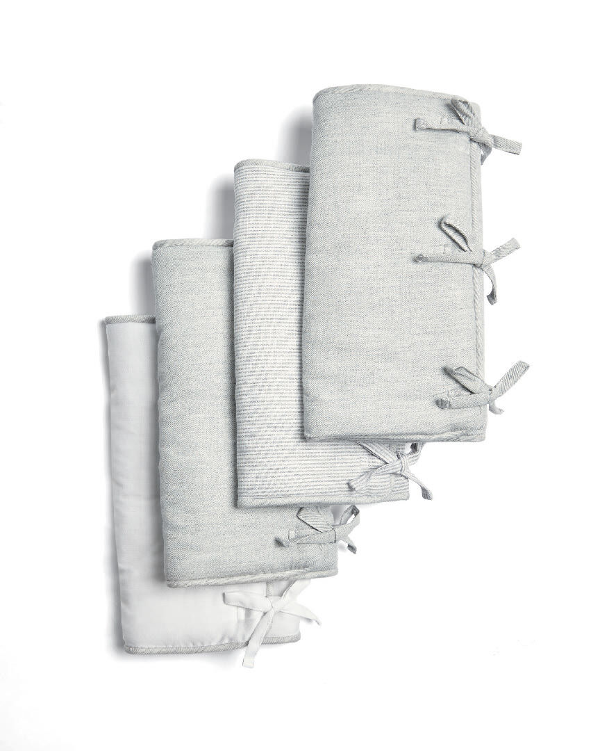 Welcome To The World Cot Bar Covers Elephant (Pack of 4) image number 1