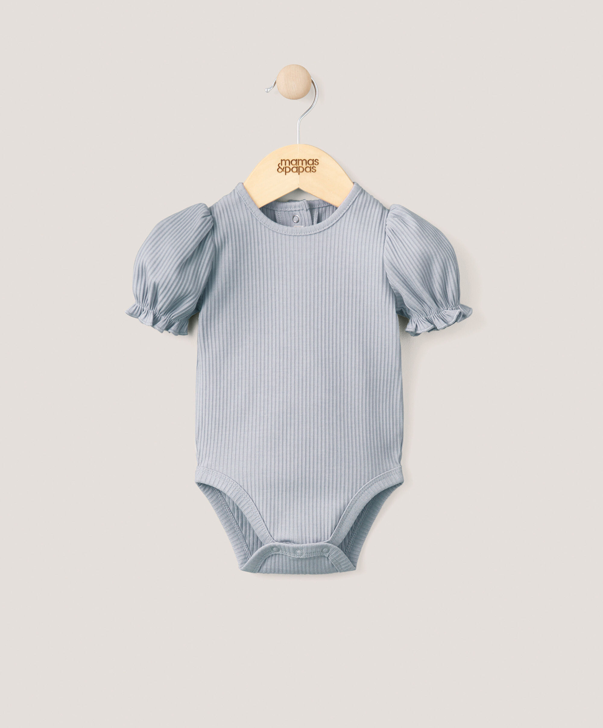 Ribbed Bodysuit - Heather image number 1