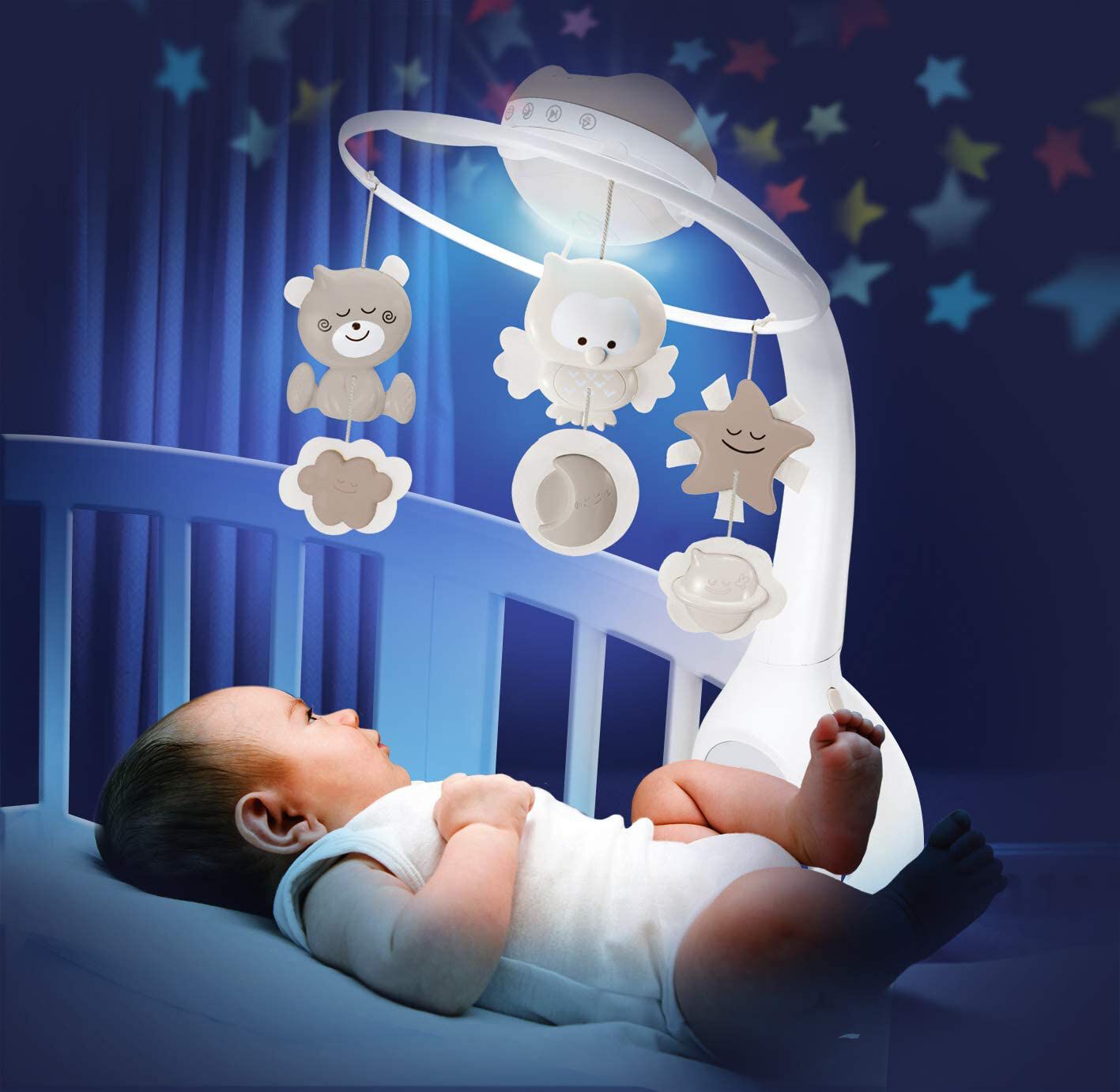 Infantino 3 -in-1 Projector Musical Mobile image number 3