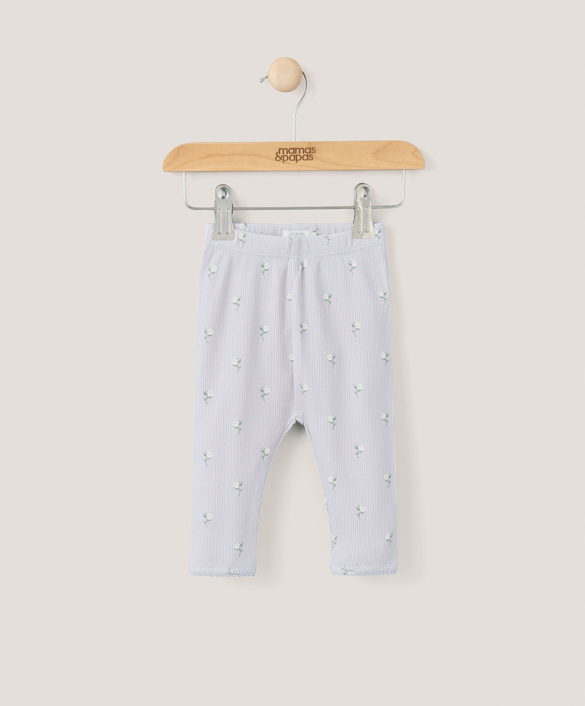 Ribbed Leggings - Floral image number 1