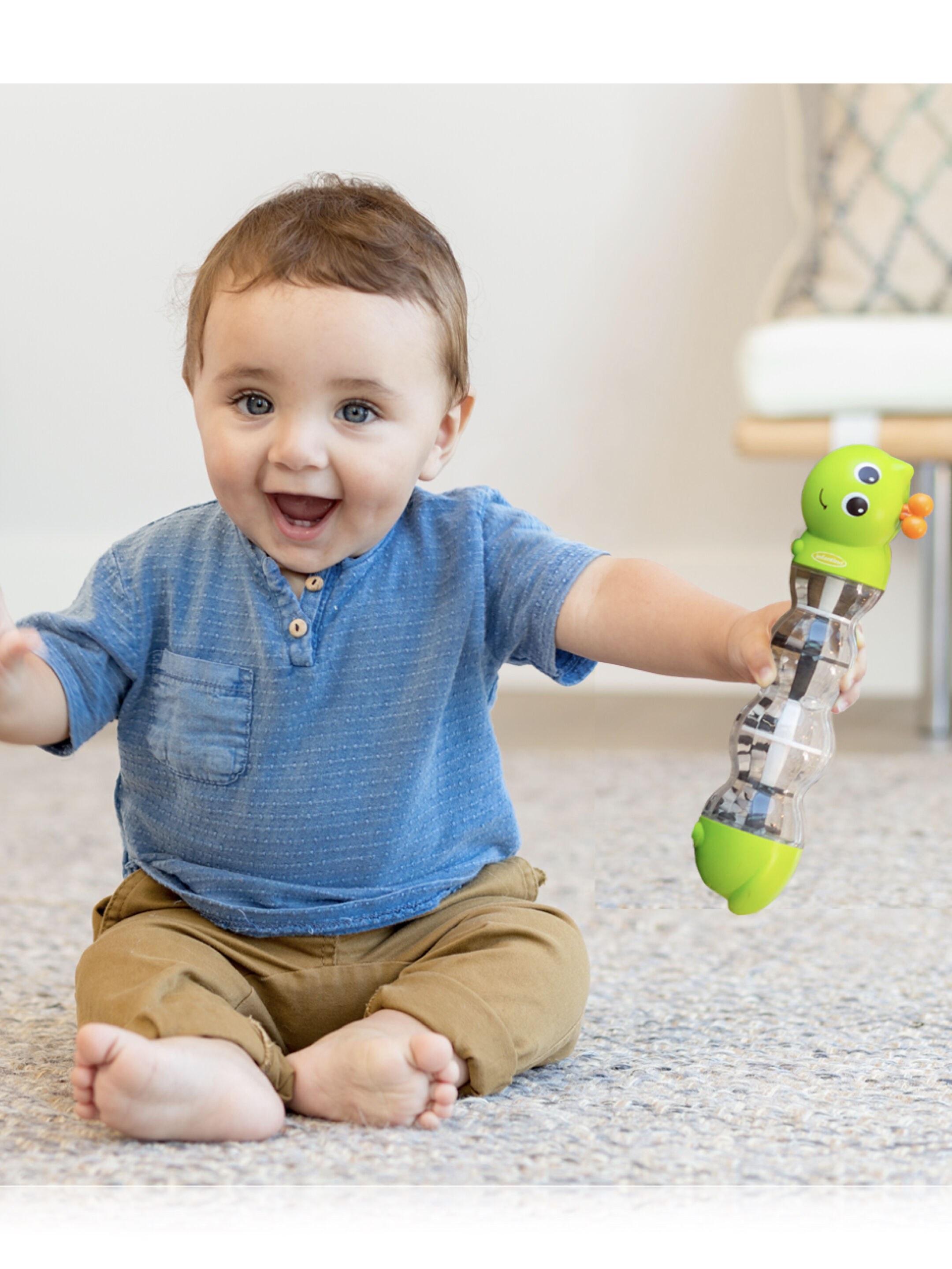 Infantino Catty's Roll Around Fun Day Sensory Toy image number 2