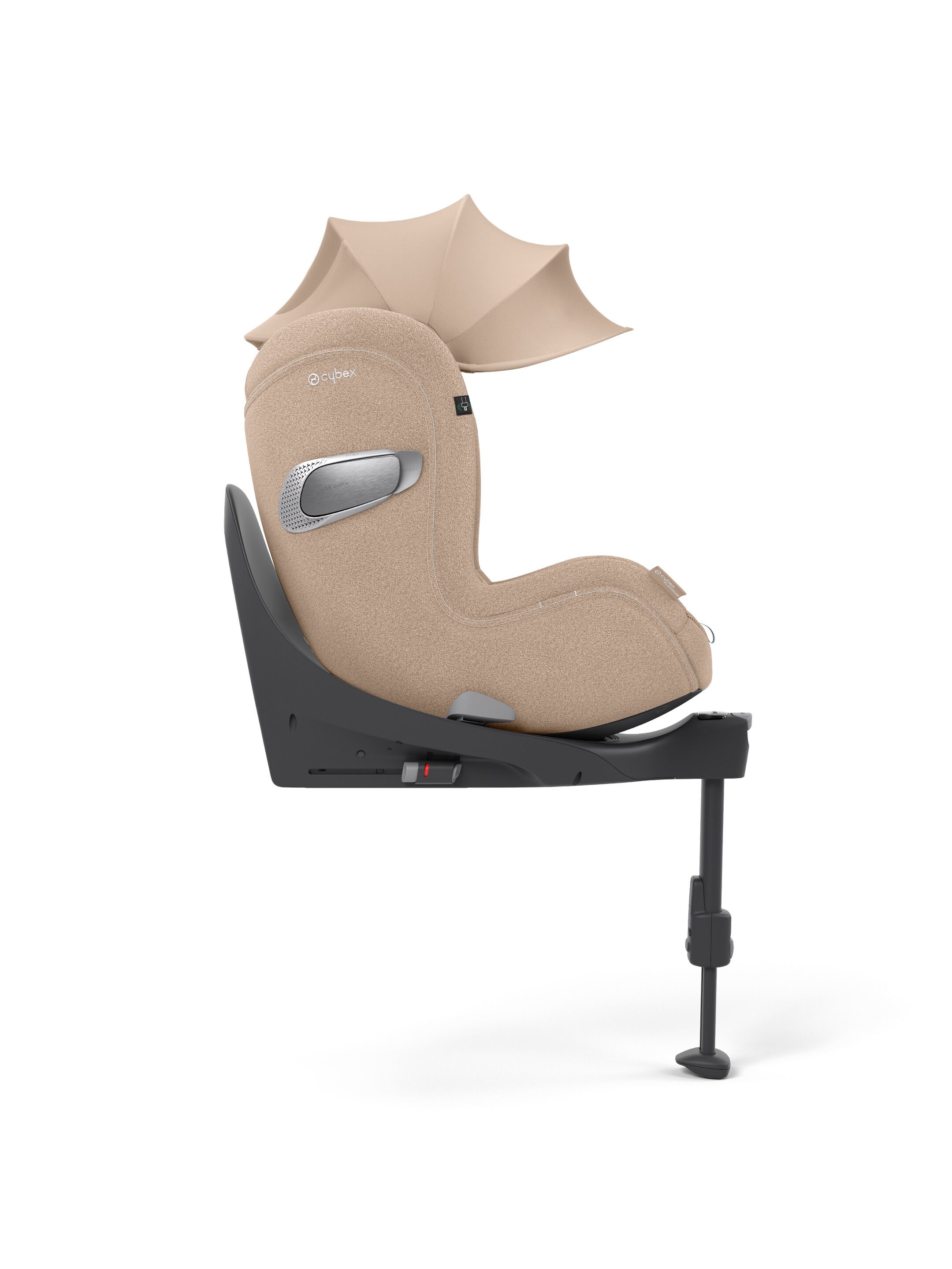 Cybex - Sirona T Plus/Cozy Beige-beige PU1 (BASE IS NOT INCLUDED) image number 4