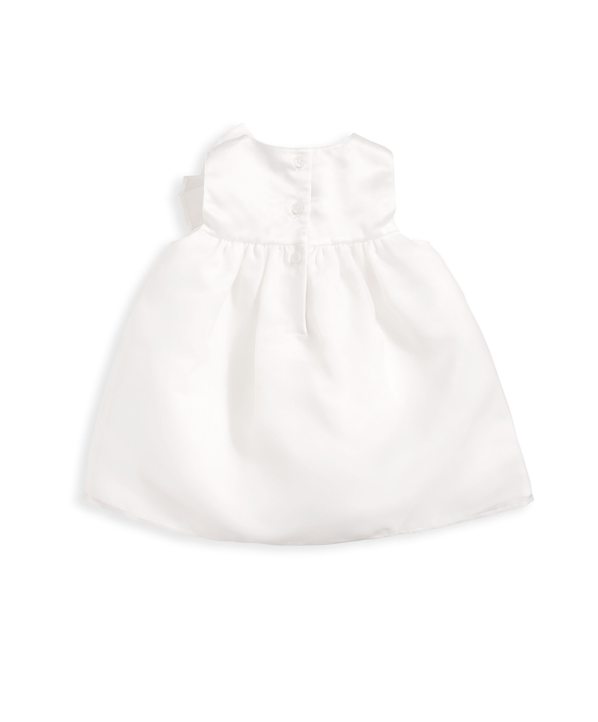 White Organza Bow Dress image number 2