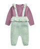 Frill Knitted Dungaree Set - 2 Piece Set image number 2