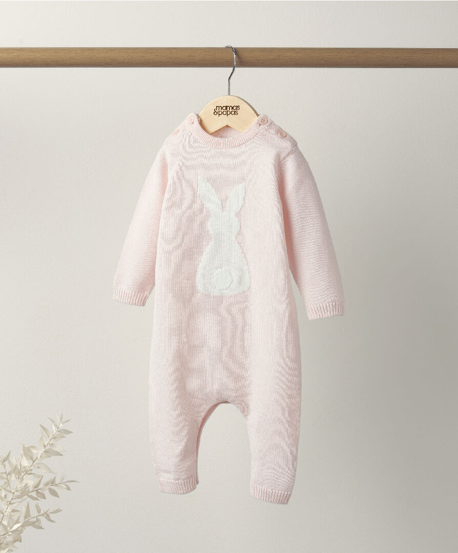 Buy Knitted Bunny Romper Sleepsuit Multipacks Mamas & Papas Qatar