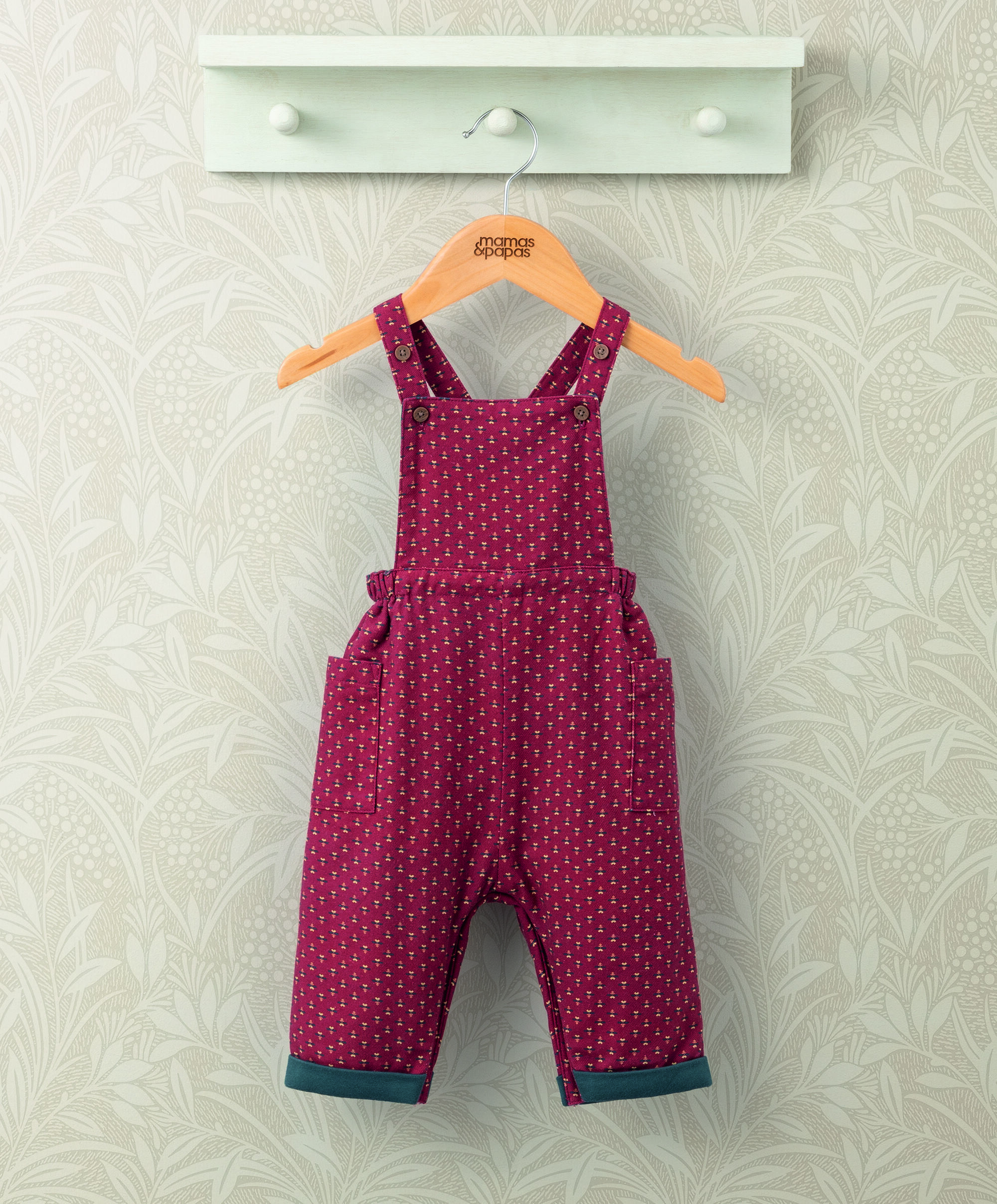 Geo Print Dungarees image number 1