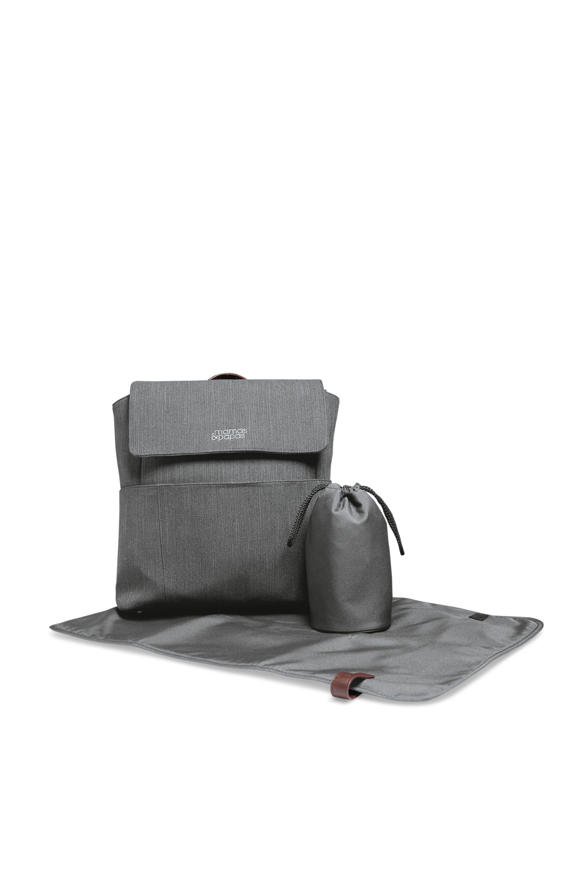 Mamas and papas discount changing bag grey