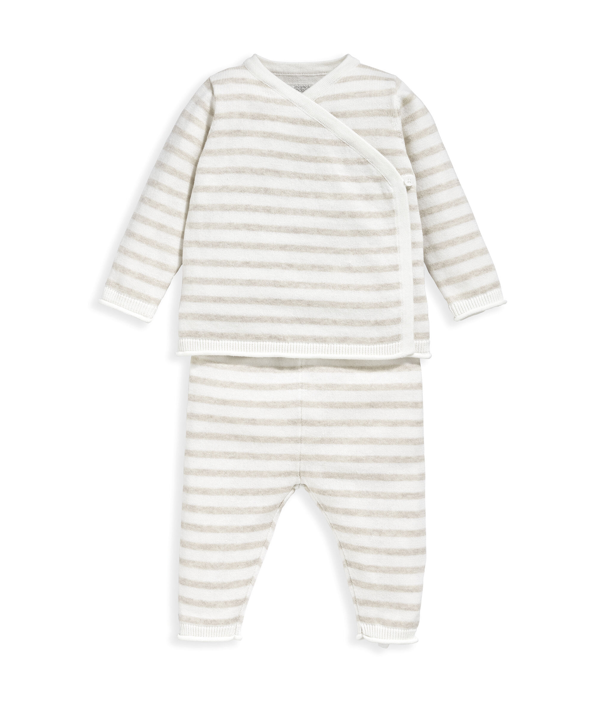 2 Piece Stripe Knit Set image number 2