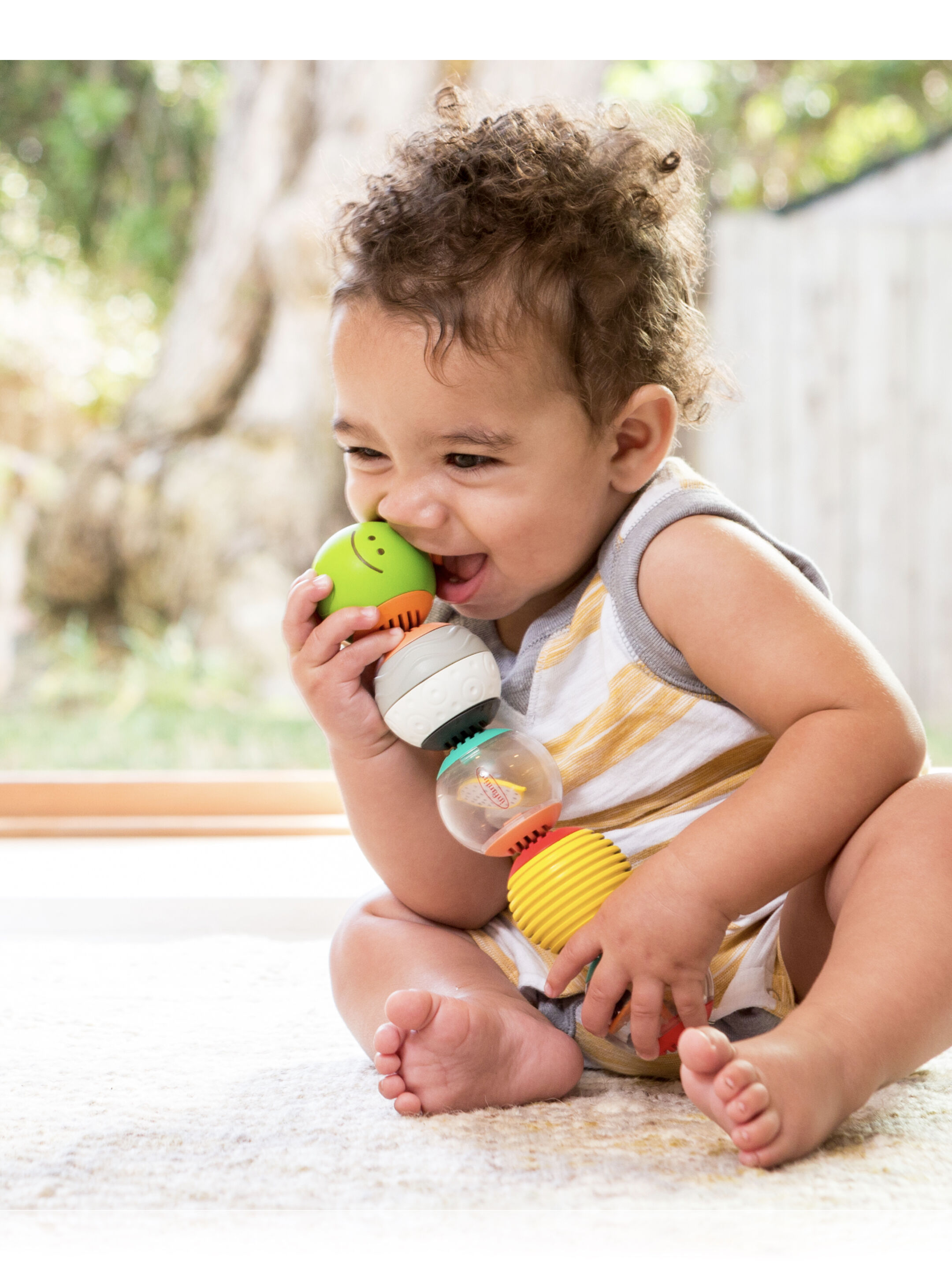 Infantino Caterpillar Activity Balls image number 1