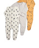 Nature Sleepsuits 3 Pack image number 1