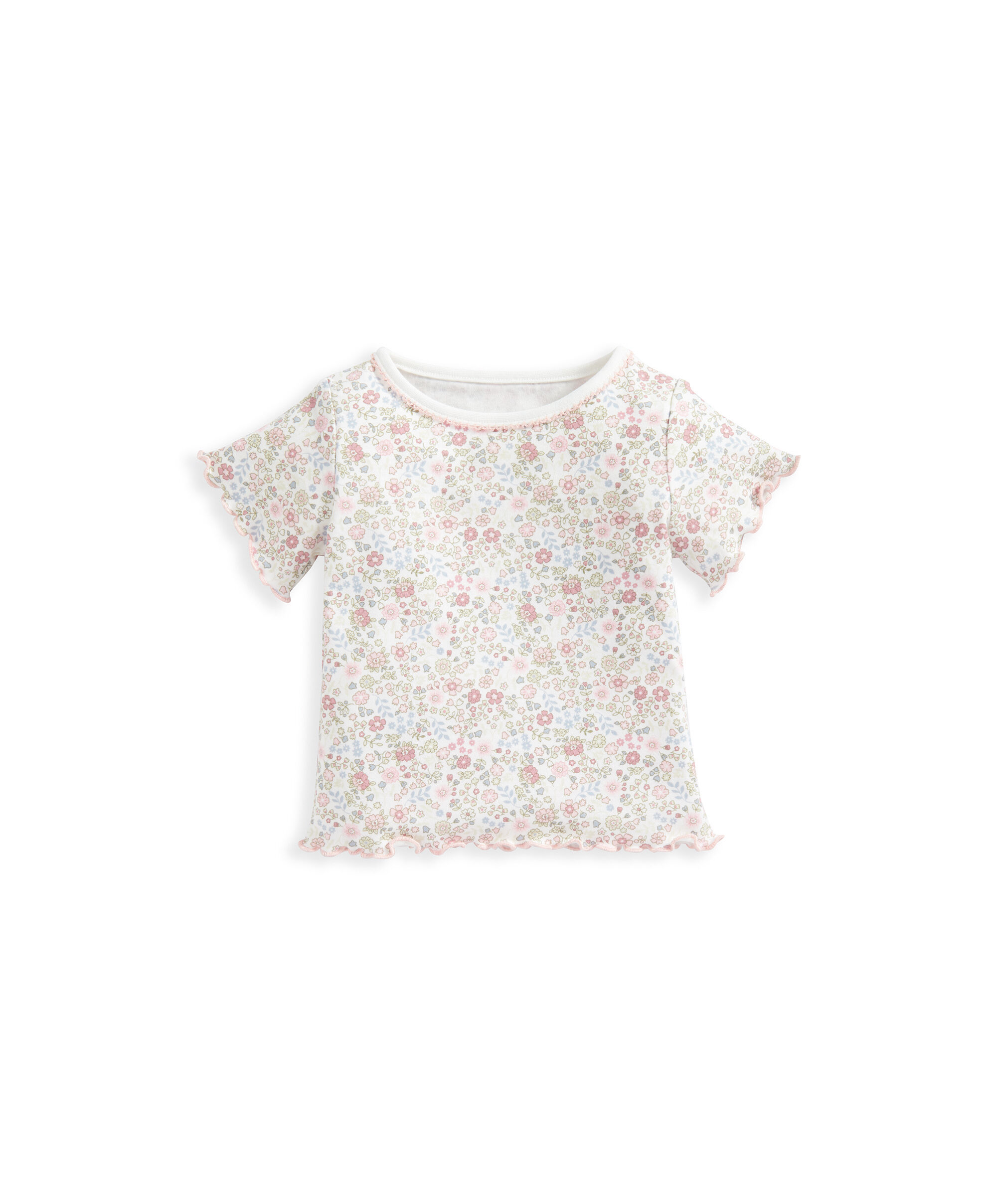 Girls Ditsy Floral Short Pyjamas image number 4