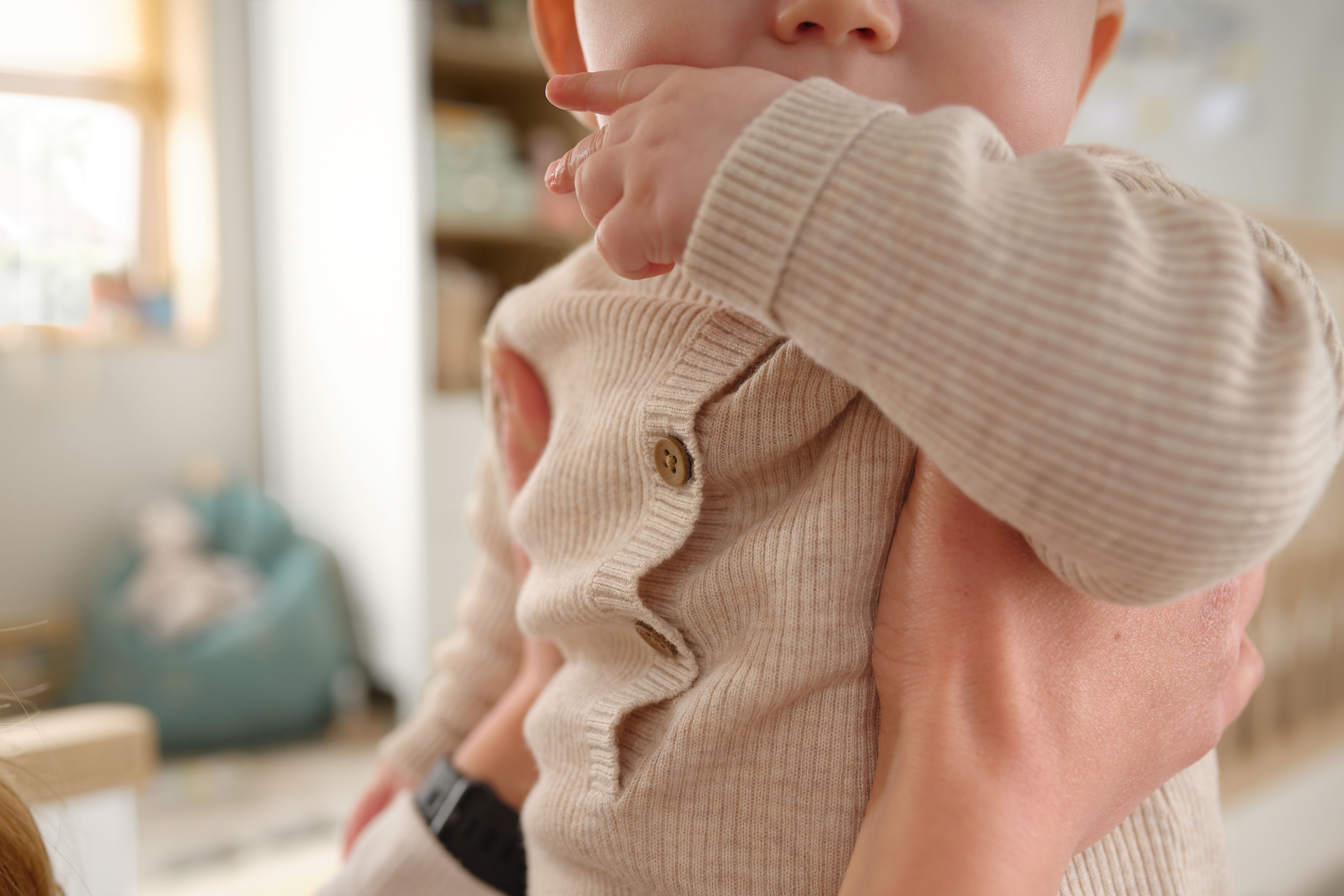 Ribbed Knit Romper image number 6