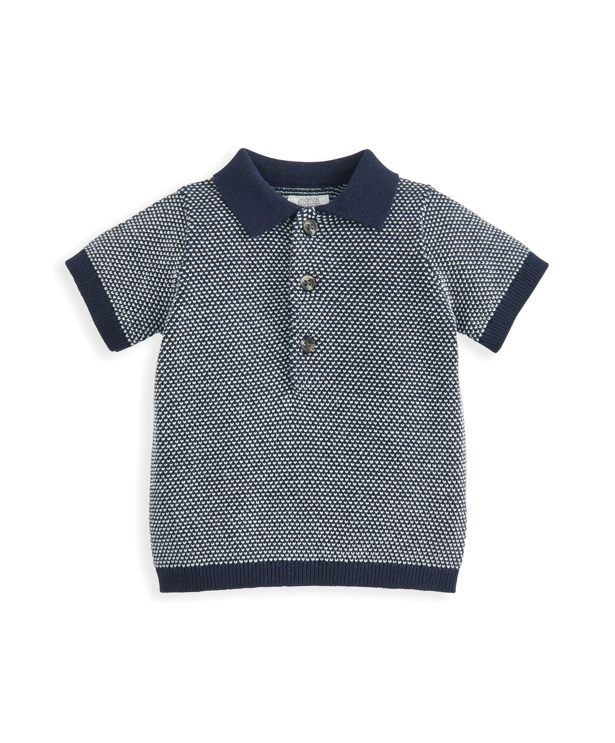 2 Piece Knit Polo & Short Set image number 3