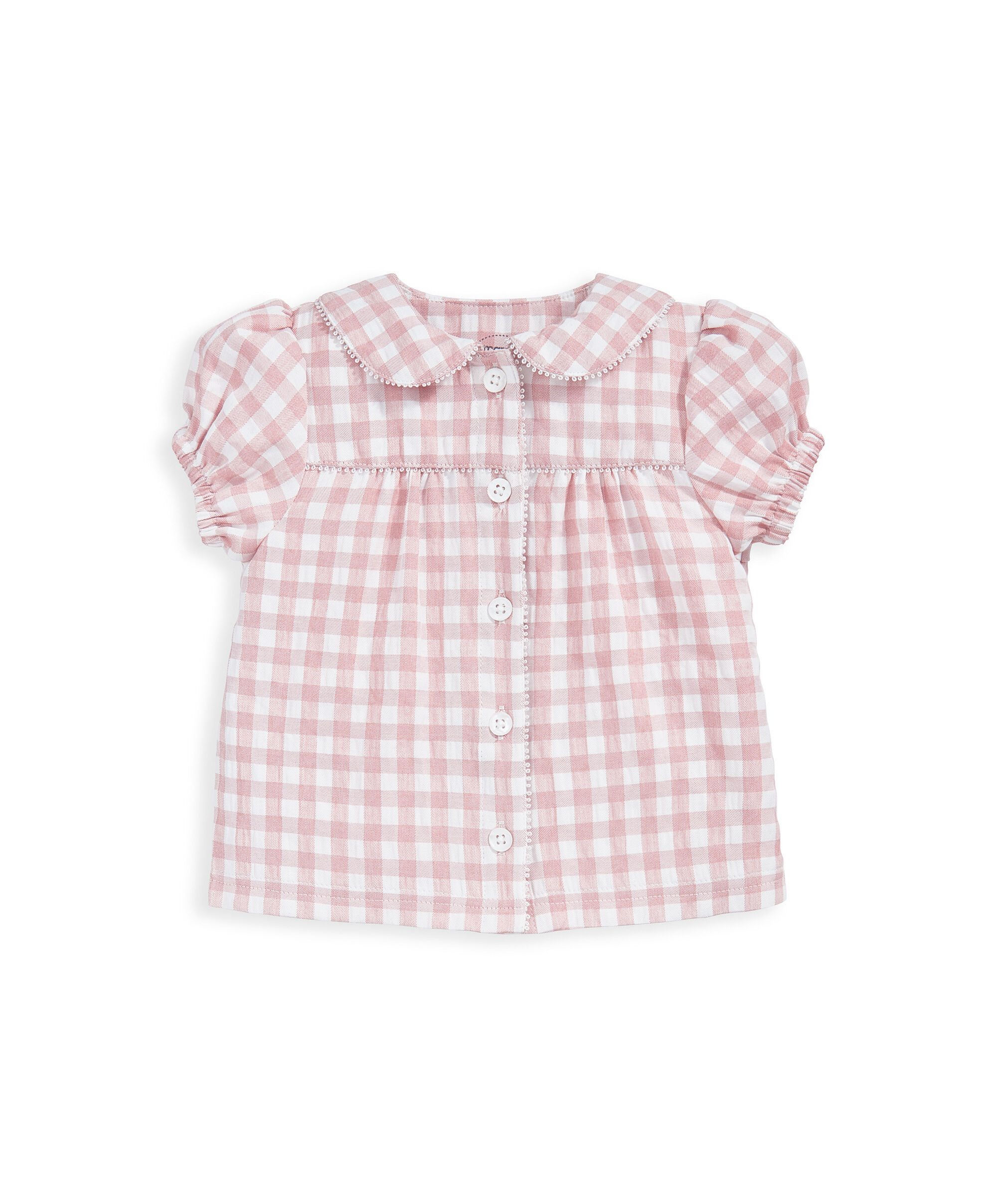 2 Piece Pink Gingham PJs image number 3