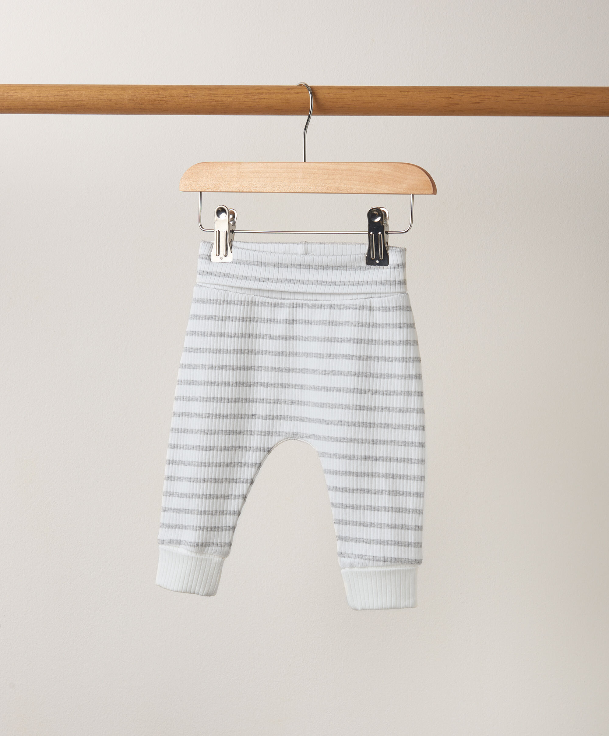 Organic Cotton Striped Leggings image number 4