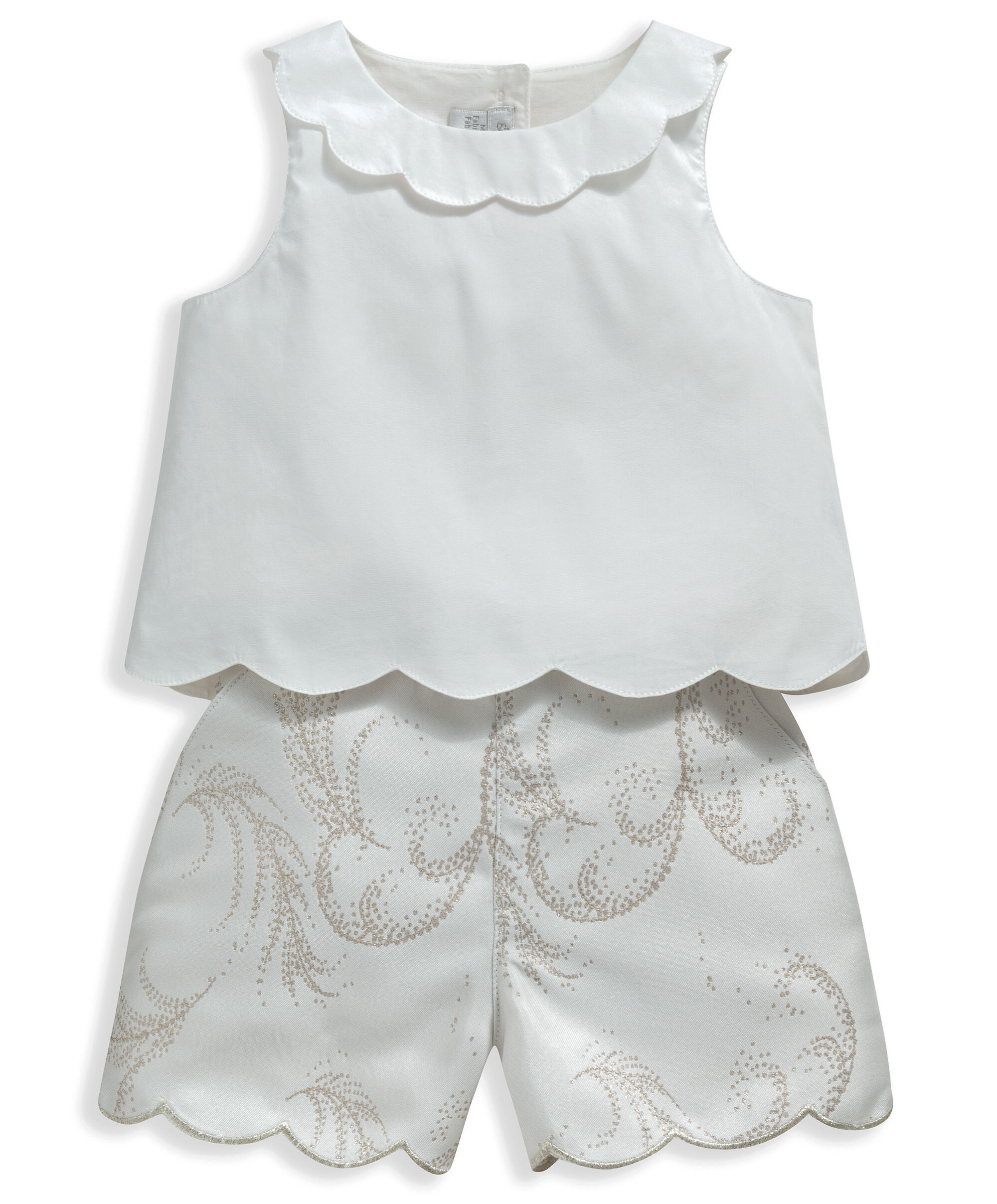 2 Piece Jacquard Short Set image number 1